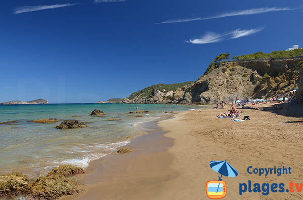 Plus belle crique d'Ibiza - Cala Aigua Blanca