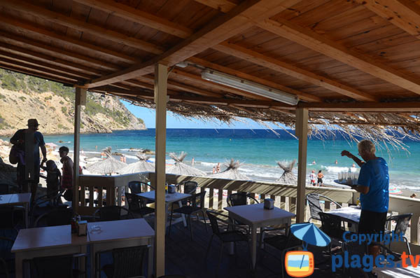 Terrasse du restaurant de la Cala Boix - Ibiza