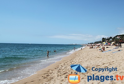 Canet de Mar la plage