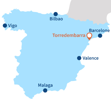 Localisation de Torredembarra en Espagne