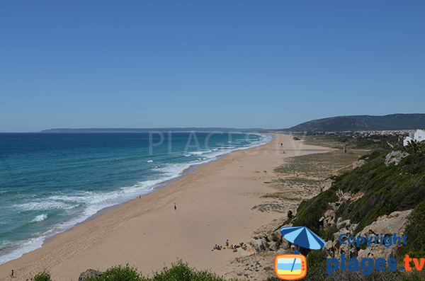 Photo de la plage Atlanterra à Zahara en Andalousie
