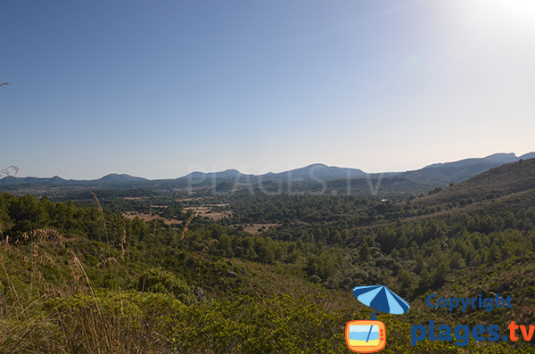 Panorama sur le nord de Majorque