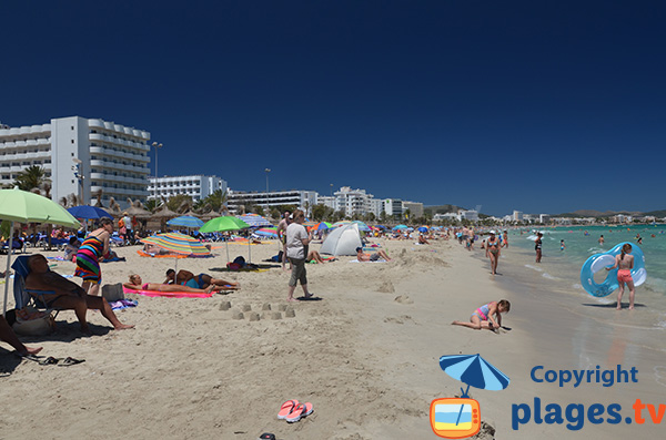 Photo de la plage de Cala Millor à Majorque