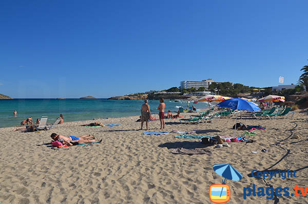 Plage de Cala Nova côté nord - Ibiza