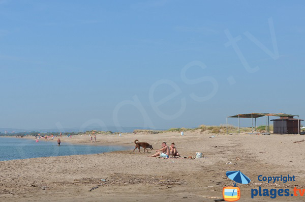 Can Comes beach in Empuriabrava - Spain