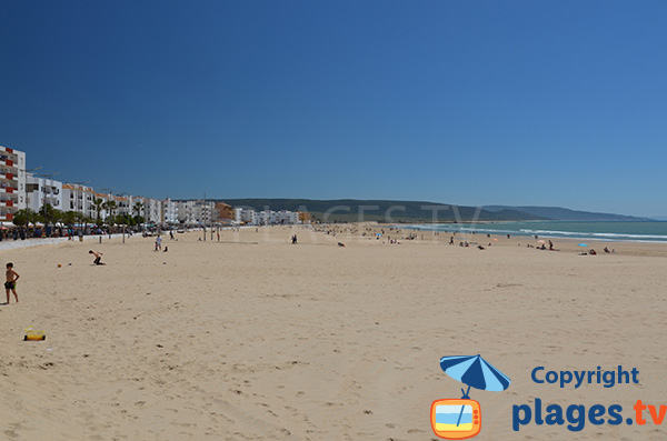 Photo de la plage de Carmen à Barbate en Andalousie - Espagne