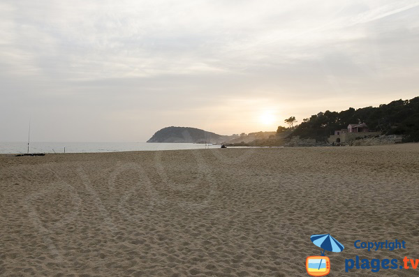 Beach of Castel in Palamos - Spain