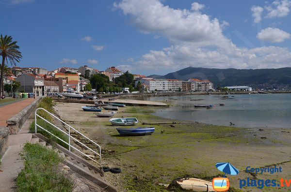 Port de Moana en Galice en Espagne