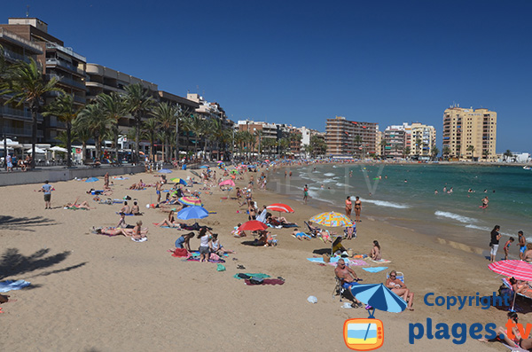 Photo de la plage de Cura à Torrevieja en Espagne - Alicante