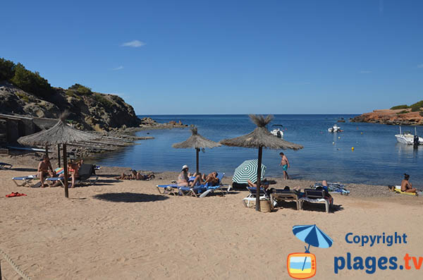 Photo de la plage d'En Marti - Poul del Lleo - Ibiza