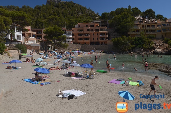 Photo de la plage de Geparut à Sant Elm à Majorque