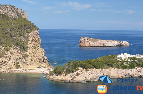 Photo de l'Illa des Bosc à Port Sant Miquel - Ibiza