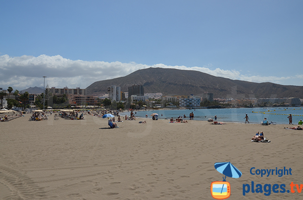 Photo de la plage de Los Cristianos à Tenerife - Iles Canaries