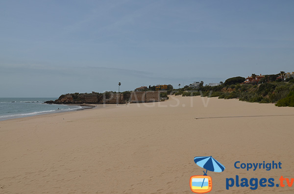Belle plage à El Puerto de Santa Maria à proximité de Cadix