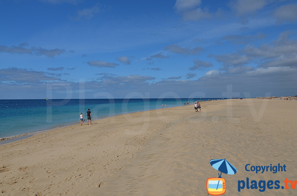Belle plage à Morro Jable - Fuerteventura