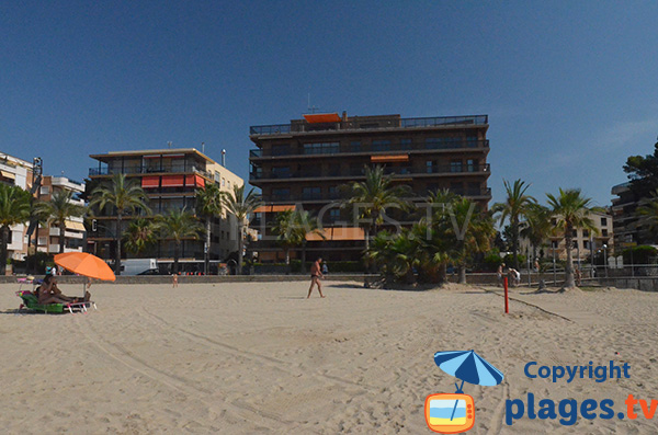Building on the beach of Ponent - Salou