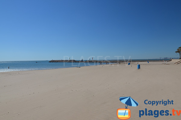 Photo de la plage de Saplaya Norte au nord de Valence