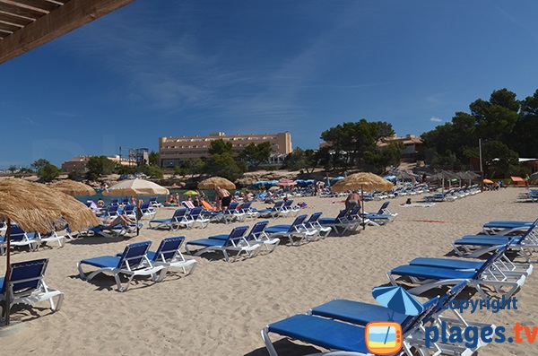 Plage de sable à Port des Torrent - Ibiza