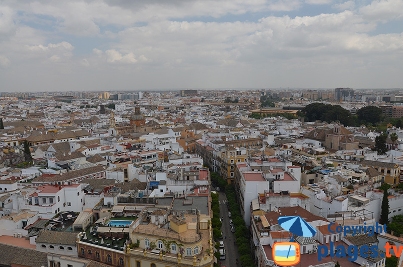 Vue sur Séville depuis la Giralda